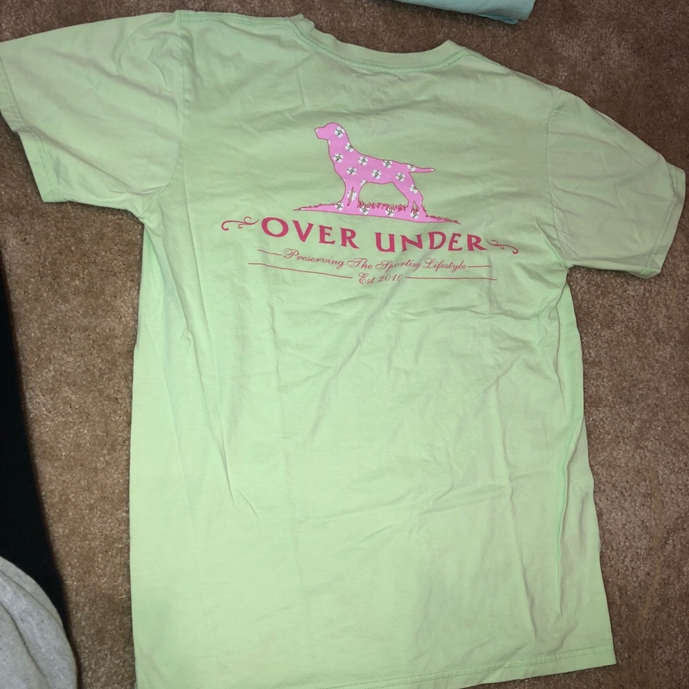 Over under short sleeve tee